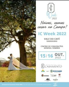 casamento week 4 Vassouras irá sediar IC Week Vale do Café 2022 em Novembro, confira: