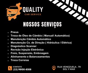 Quality Car Service Serviços Automotivos Jornal Monitor Econômico Macaé