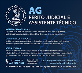 AG Avaliador Judicial Jornal Monitor Econômico Macaé