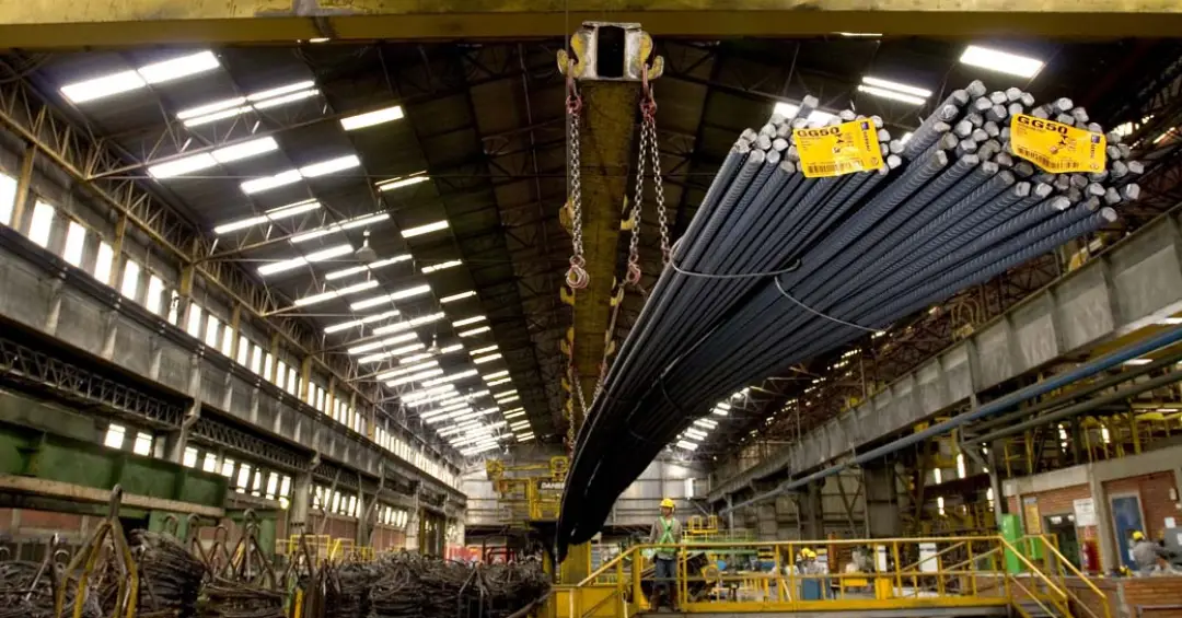 Industria Gerdau Siderurgica Aço Produção de aço no RJ cresce 0,4% entre janeiro e outubro aponta Aço Brasil