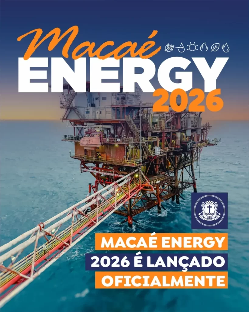 Imagem de divulgação do Macaé Energy 2026