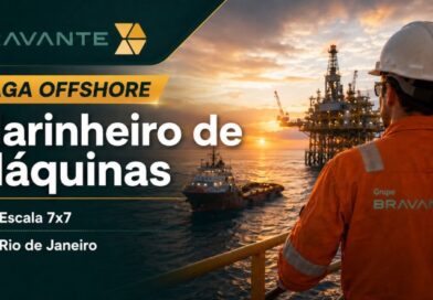 Grupo Bravante abre nova seleção para vaga marítima de Marinheiro de Máquinas no RJ