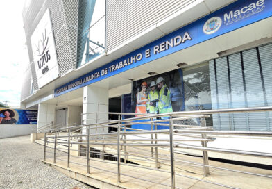 Foto da fachada da Secretaria Municipal de Trabalho e Renda de Macaé